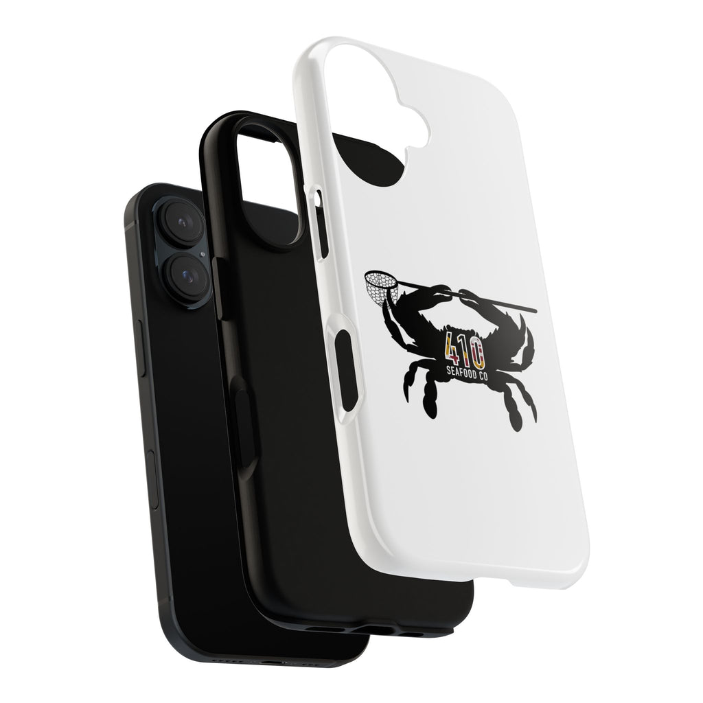 Crab Logo Phone Case — 410 Seafood Co. Coastal Protective iPhone Cover