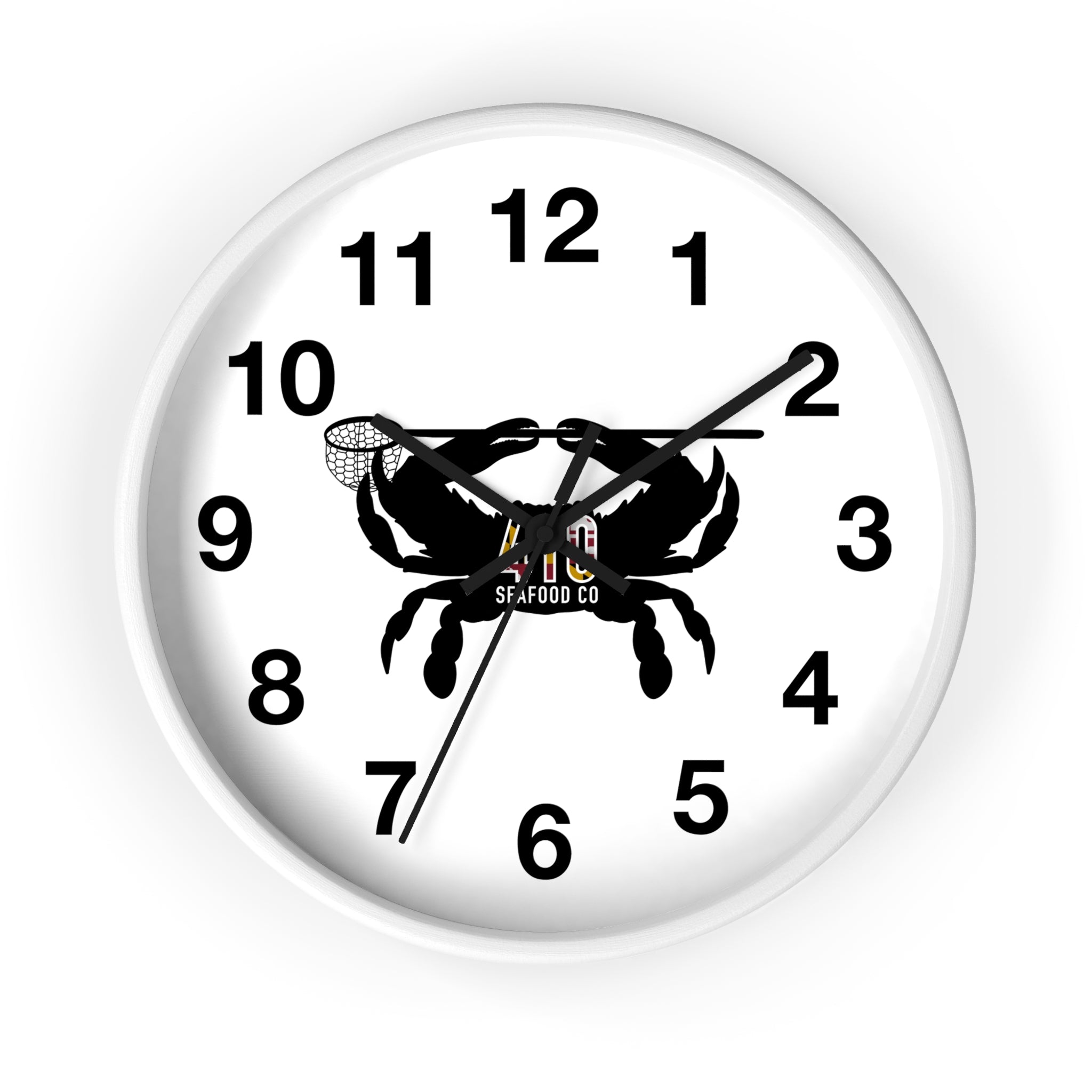 410 Seafood Wall Clock