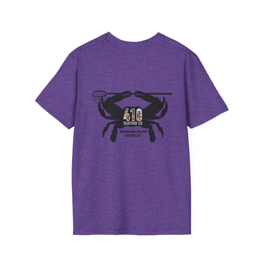 410 Seafood - Basic Logo - Heather Colors