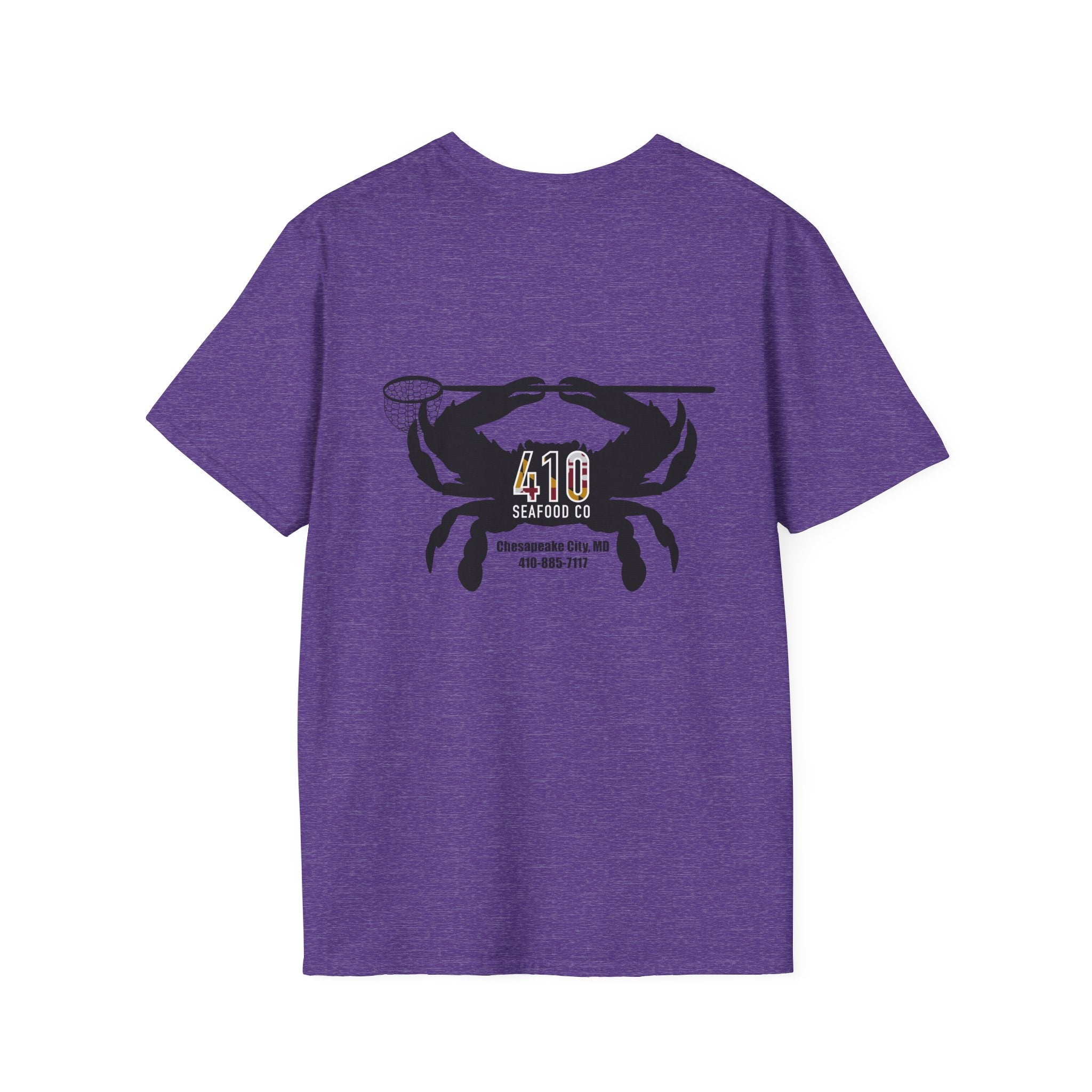 410 Seafood - Basic Logo - Heather Colors