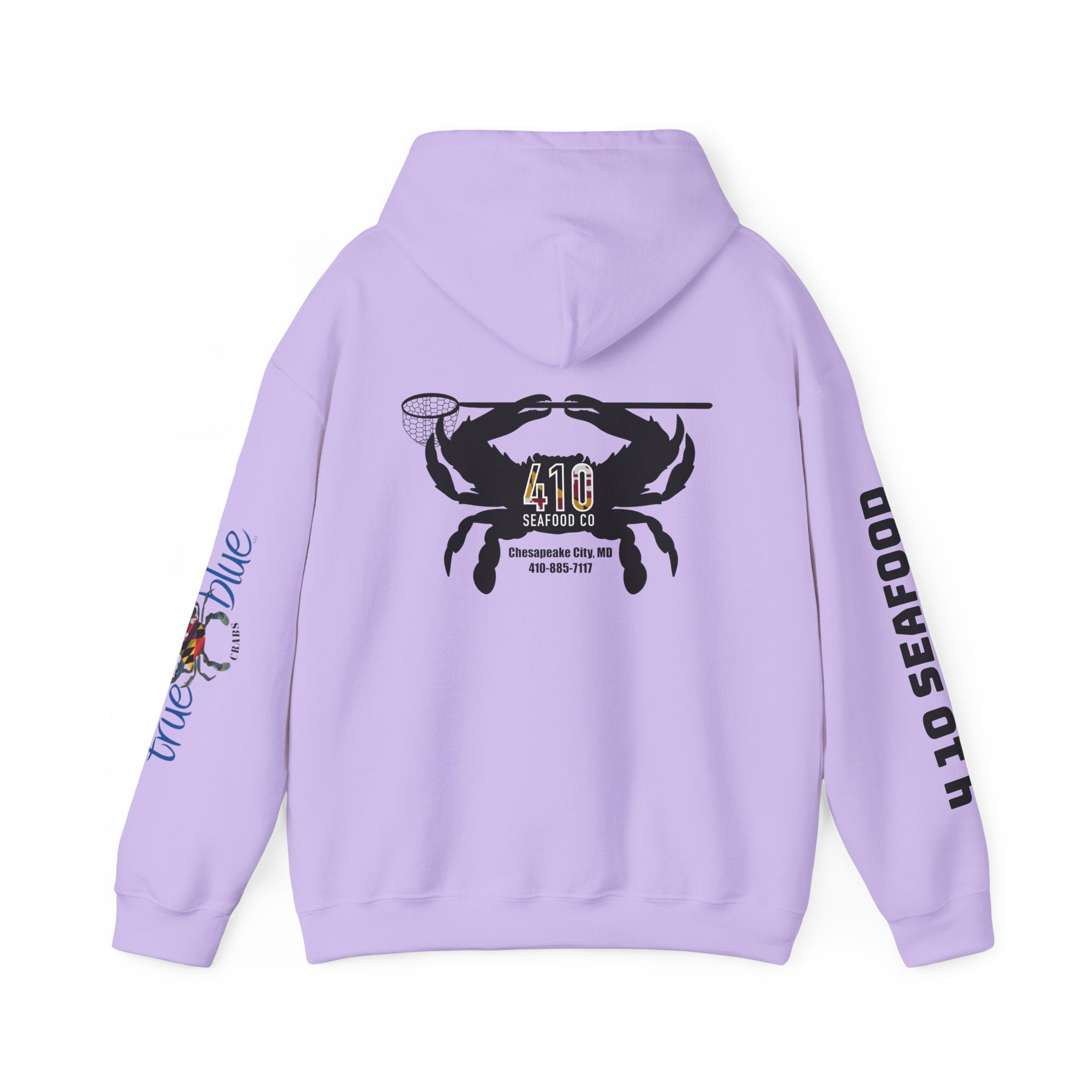 410 Seafood Crab Hoodie — Maryland True Blue