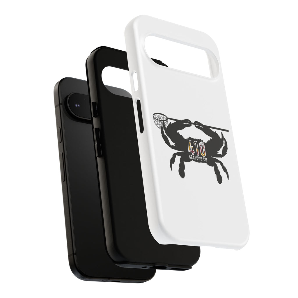 Crab Logo Phone Case — 410 Seafood Co. Coastal Protective iPhone Cover