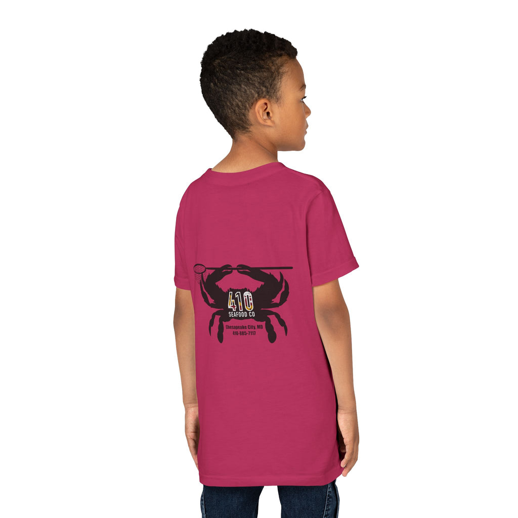 Youth 410 Tee — 410 Seafood Kids Short Sleeve Shirt