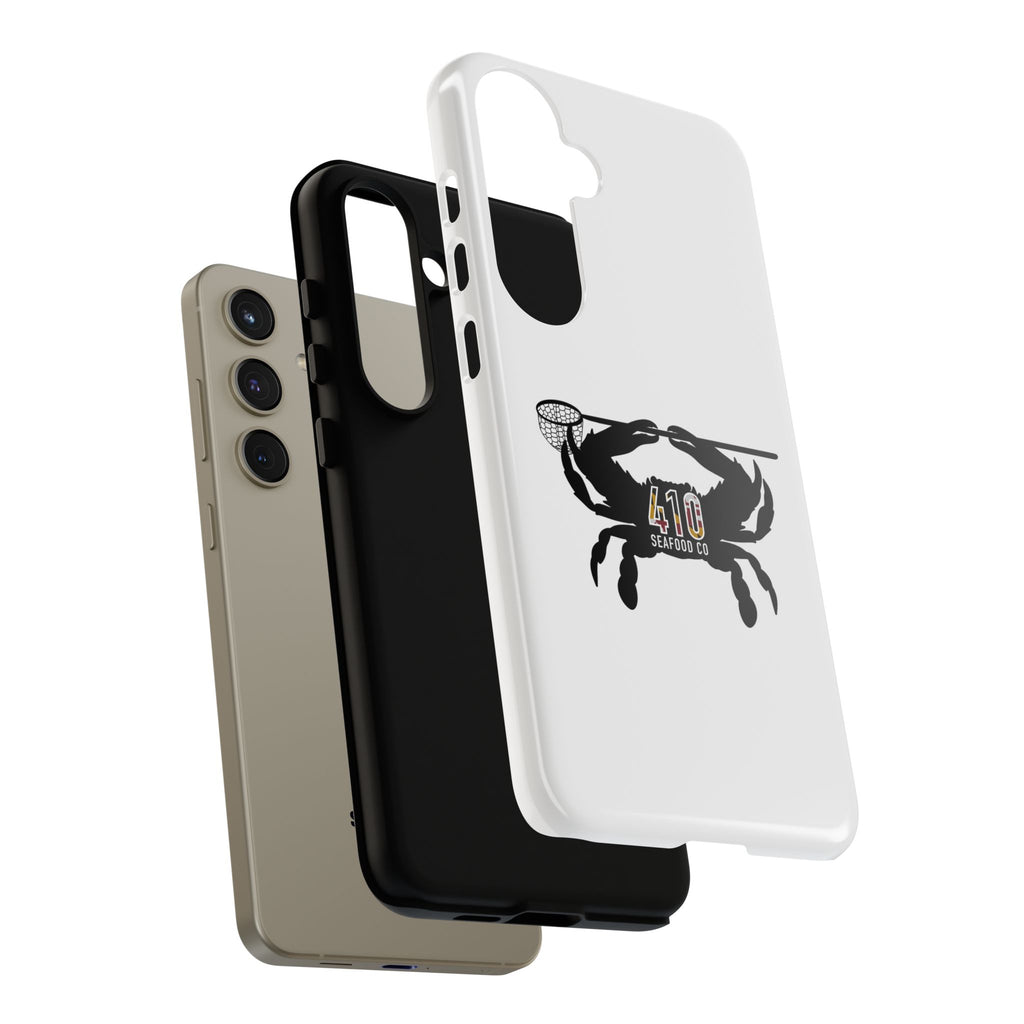 Crab Logo Phone Case — 410 Seafood Co. Coastal Protective iPhone Cover