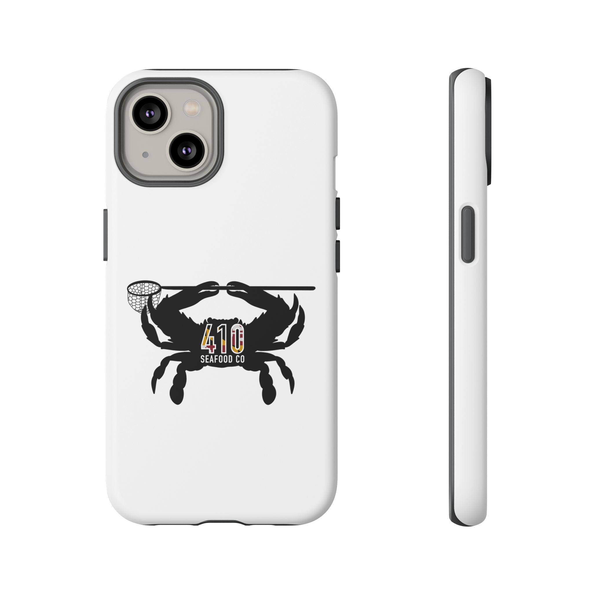 Crab Logo Phone Case — 410 Seafood Co. Coastal Protective iPhone Cover