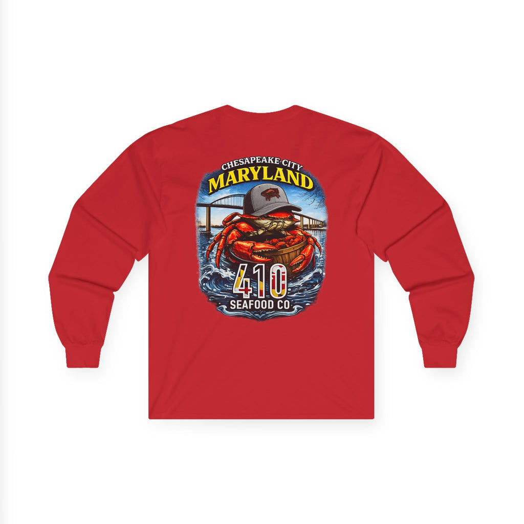 410 Seafood Long Sleeve Tee