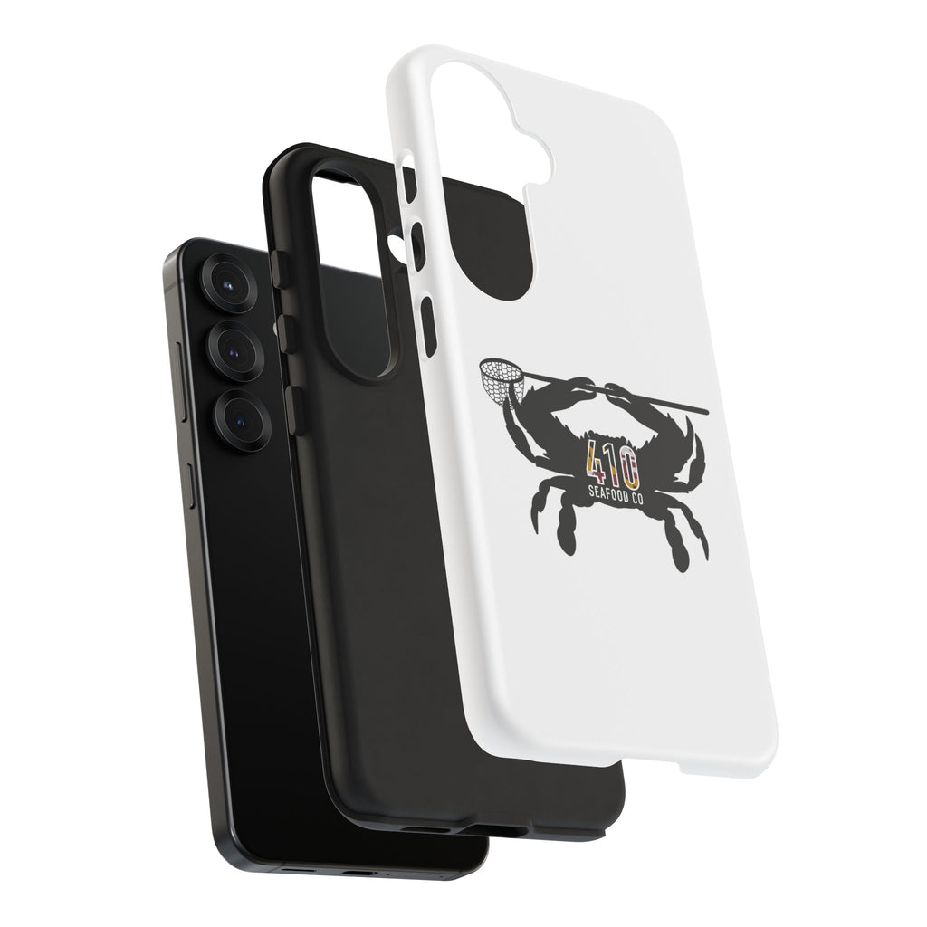 Crab Logo Phone Case — 410 Seafood Co. Coastal Protective iPhone Cover