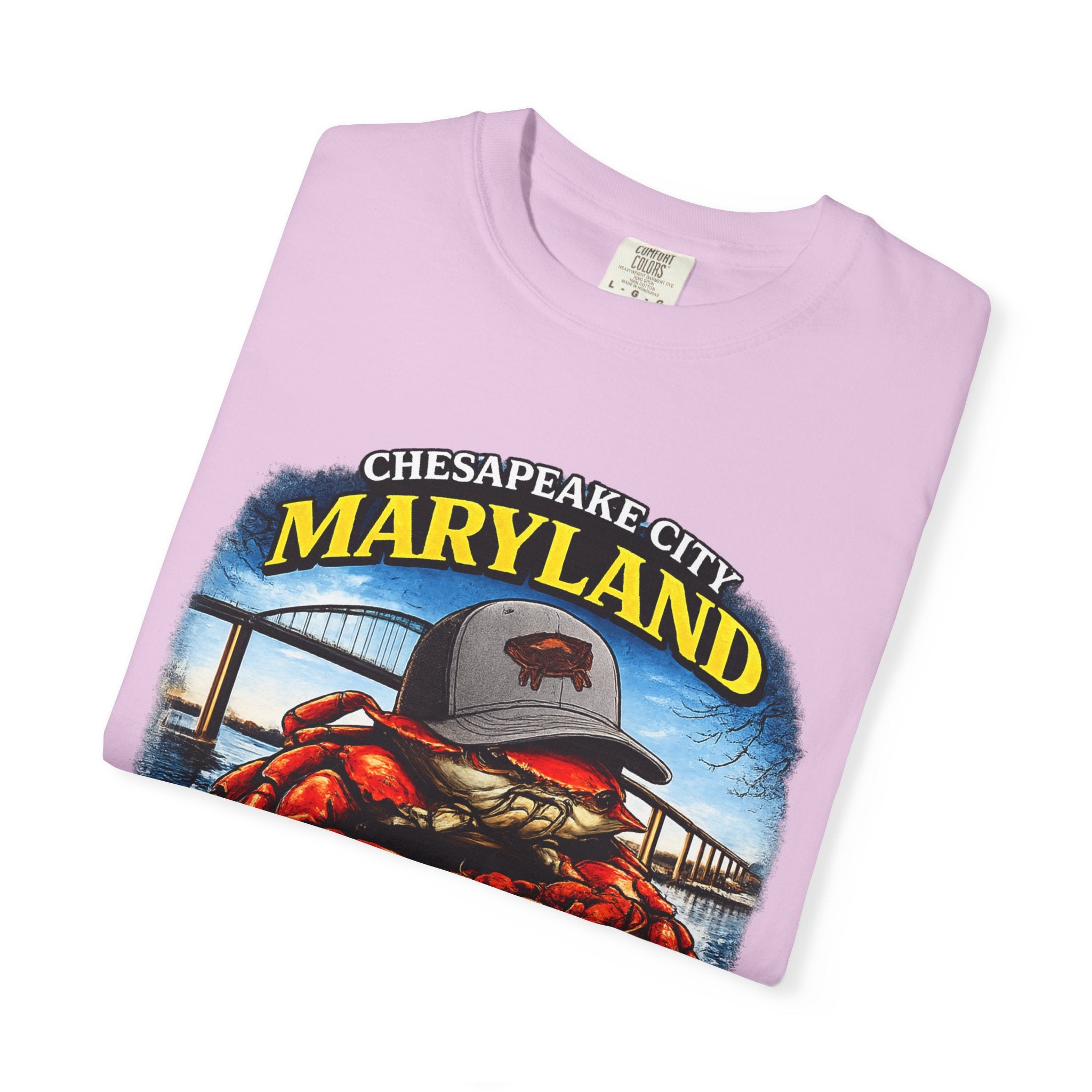Maryland Crab T-Shirt – Chesapeake 410 Seafood Co. Coastal Tee