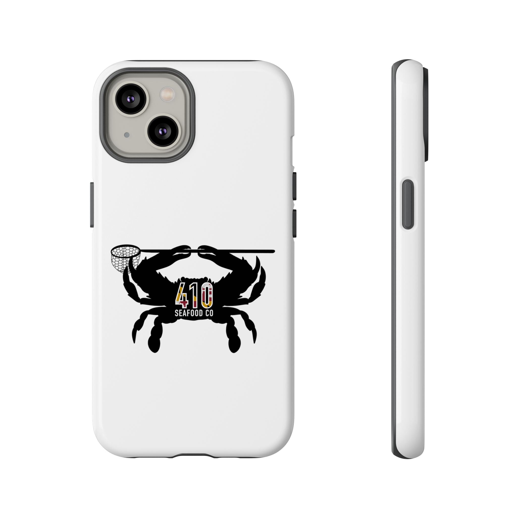 Crab Logo Phone Case — 410 Seafood Co. Coastal Protective iPhone Cover