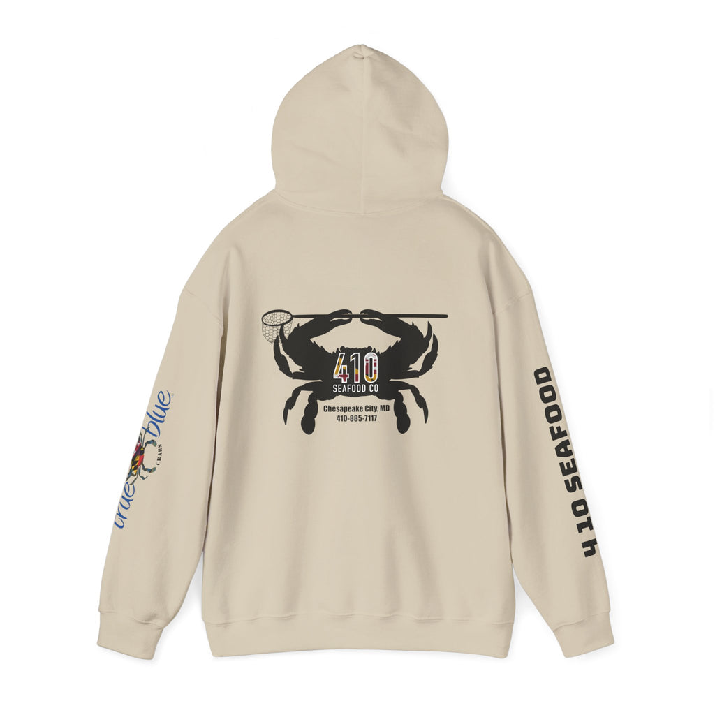 410 Seafood Crab Hoodie — Maryland True Blue