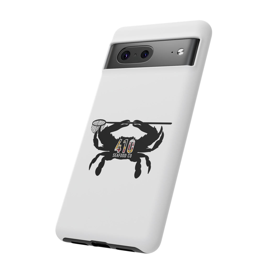 Crab Logo Phone Case — 410 Seafood Co. Coastal Protective iPhone Cover