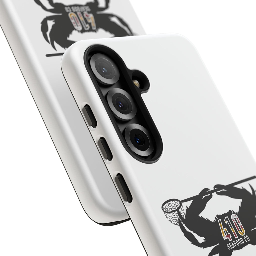 Crab Logo Phone Case — 410 Seafood Co. Coastal Protective iPhone Cover