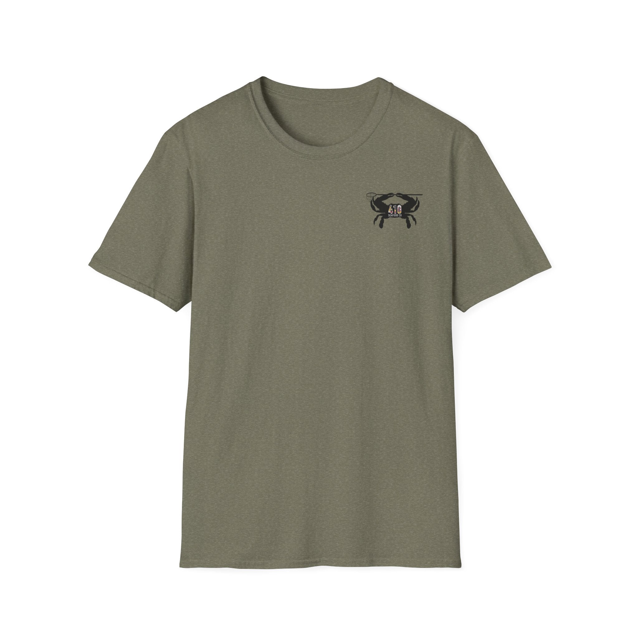 410 Seafood - Basic Logo - Heather Colors