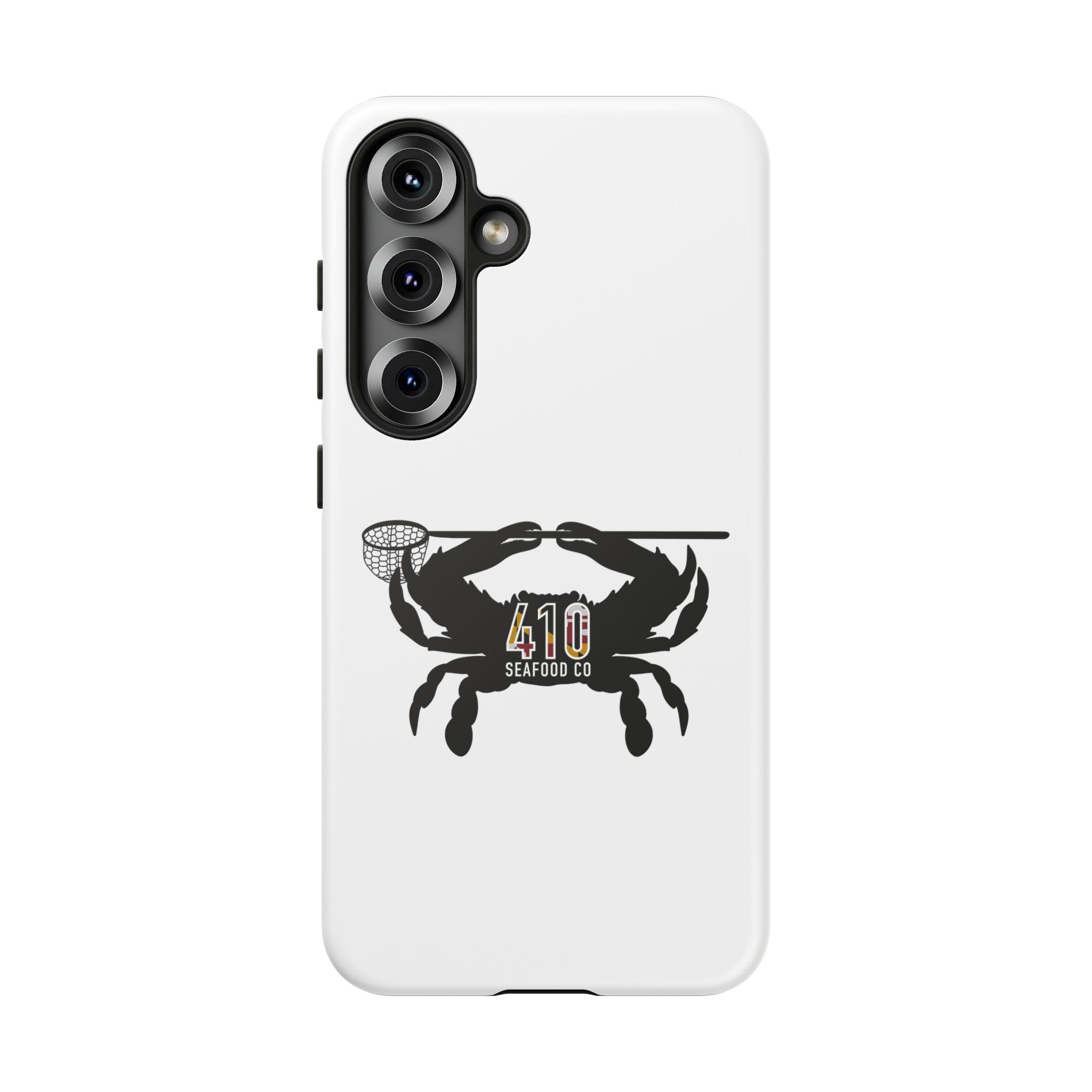 Crab Logo Phone Case — 410 Seafood Co. Coastal Protective iPhone Cover