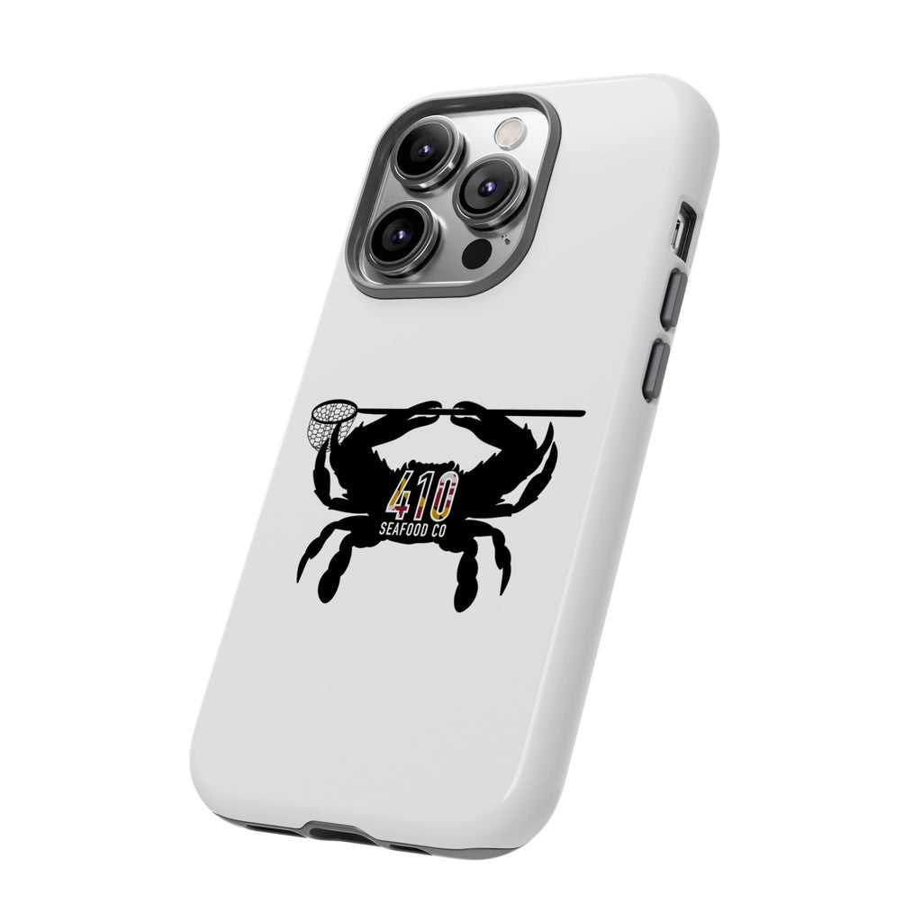 Crab Logo Phone Case — 410 Seafood Co. Coastal Protective iPhone Cover