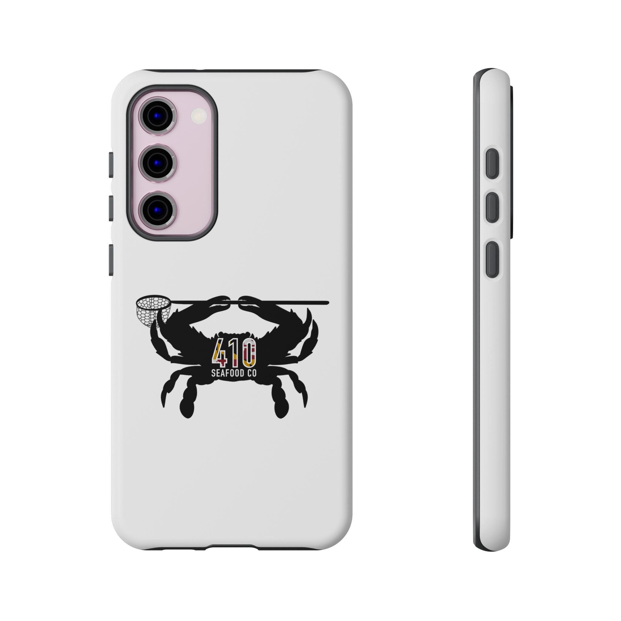 Crab Logo Phone Case — 410 Seafood Co. Coastal Protective iPhone Cover