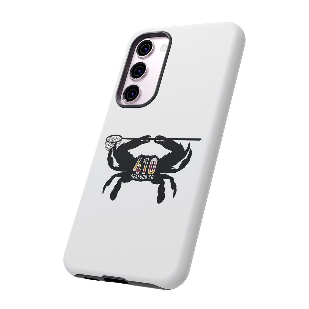 Crab Logo Phone Case — 410 Seafood Co. Coastal Protective iPhone Cover