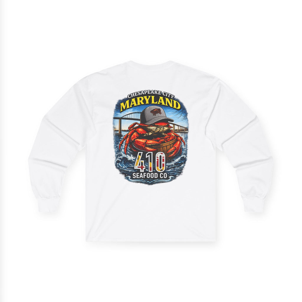 410 Seafood Long Sleeve Tee