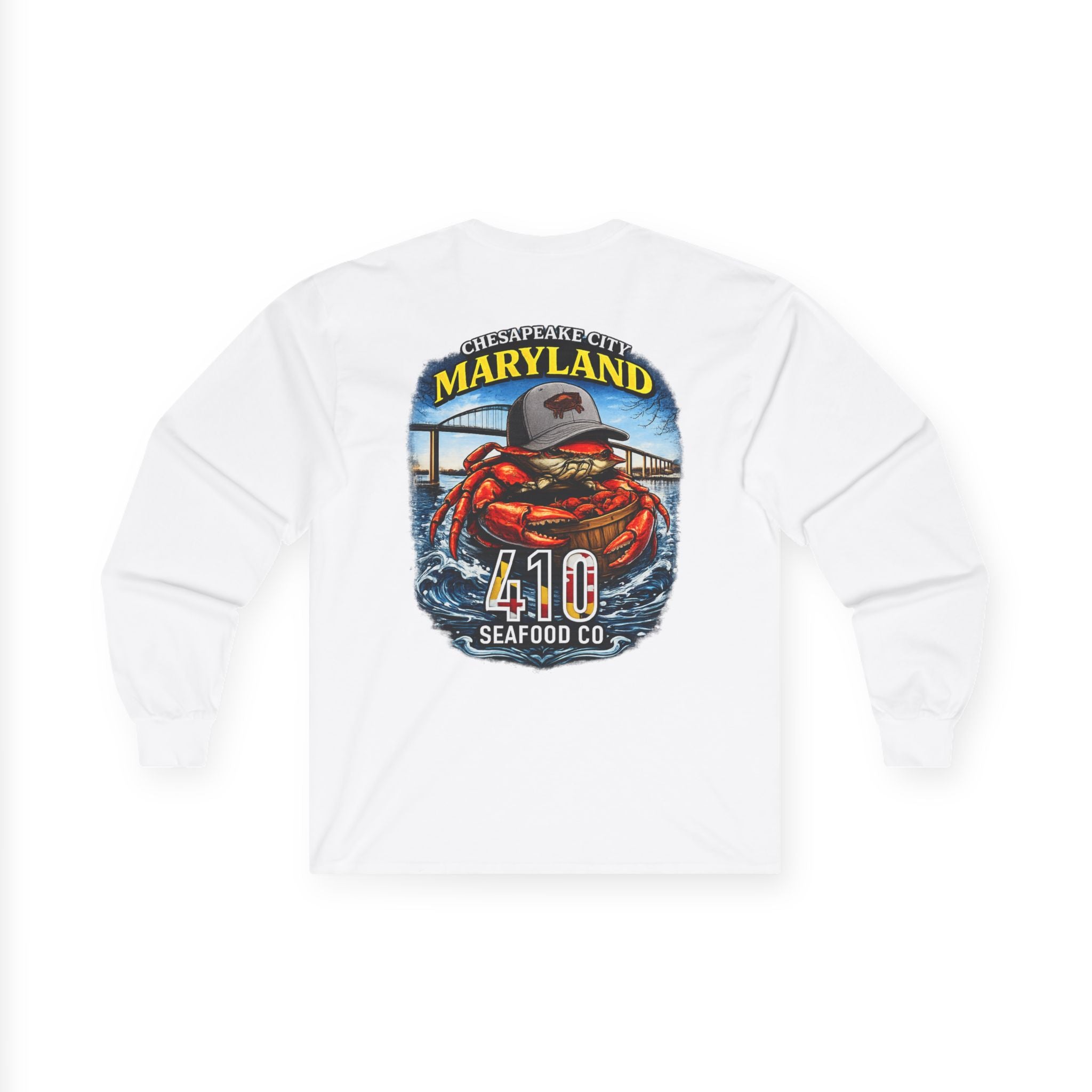 410 Seafood Long Sleeve Tee