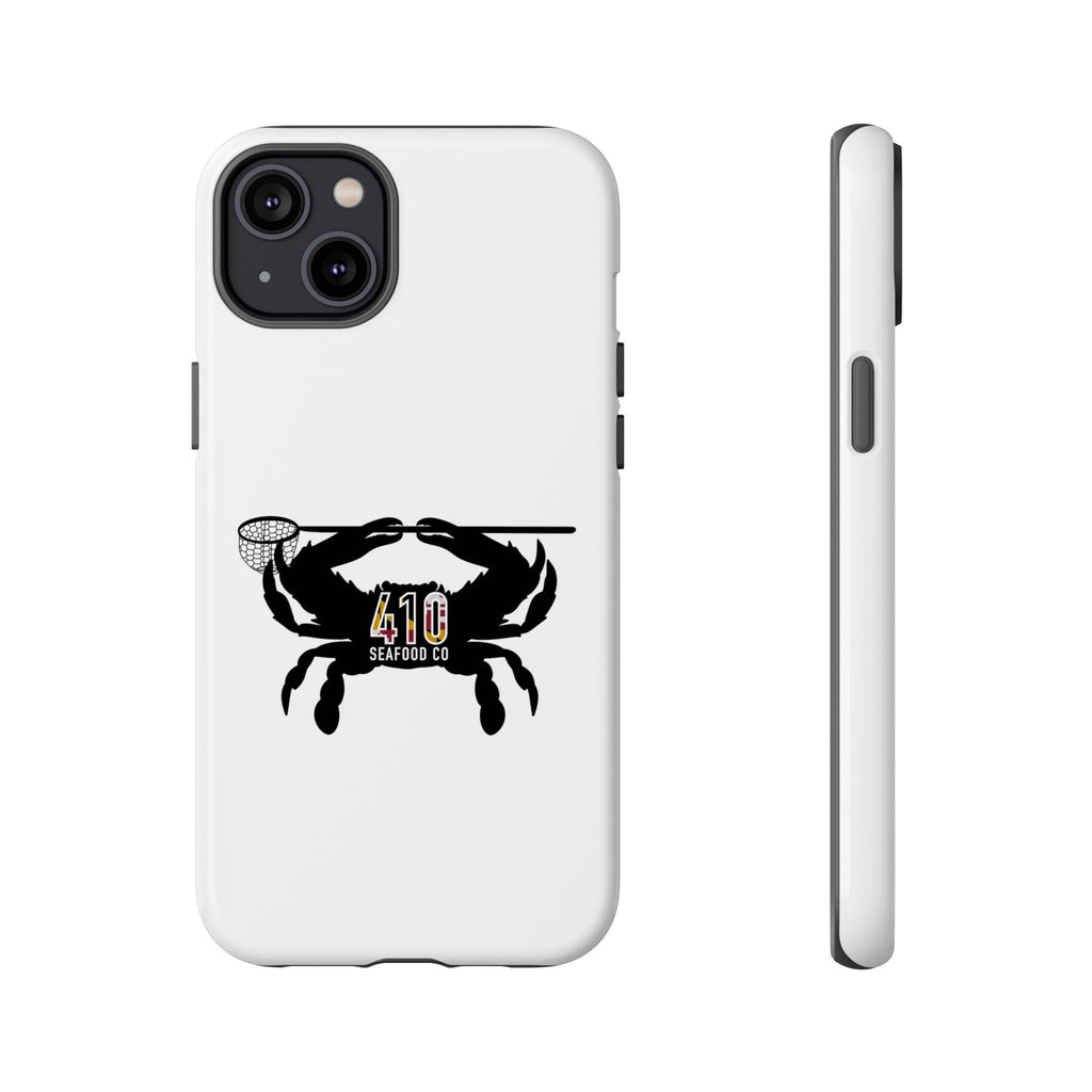 Crab Logo Phone Case — 410 Seafood Co. Coastal Protective iPhone Cover