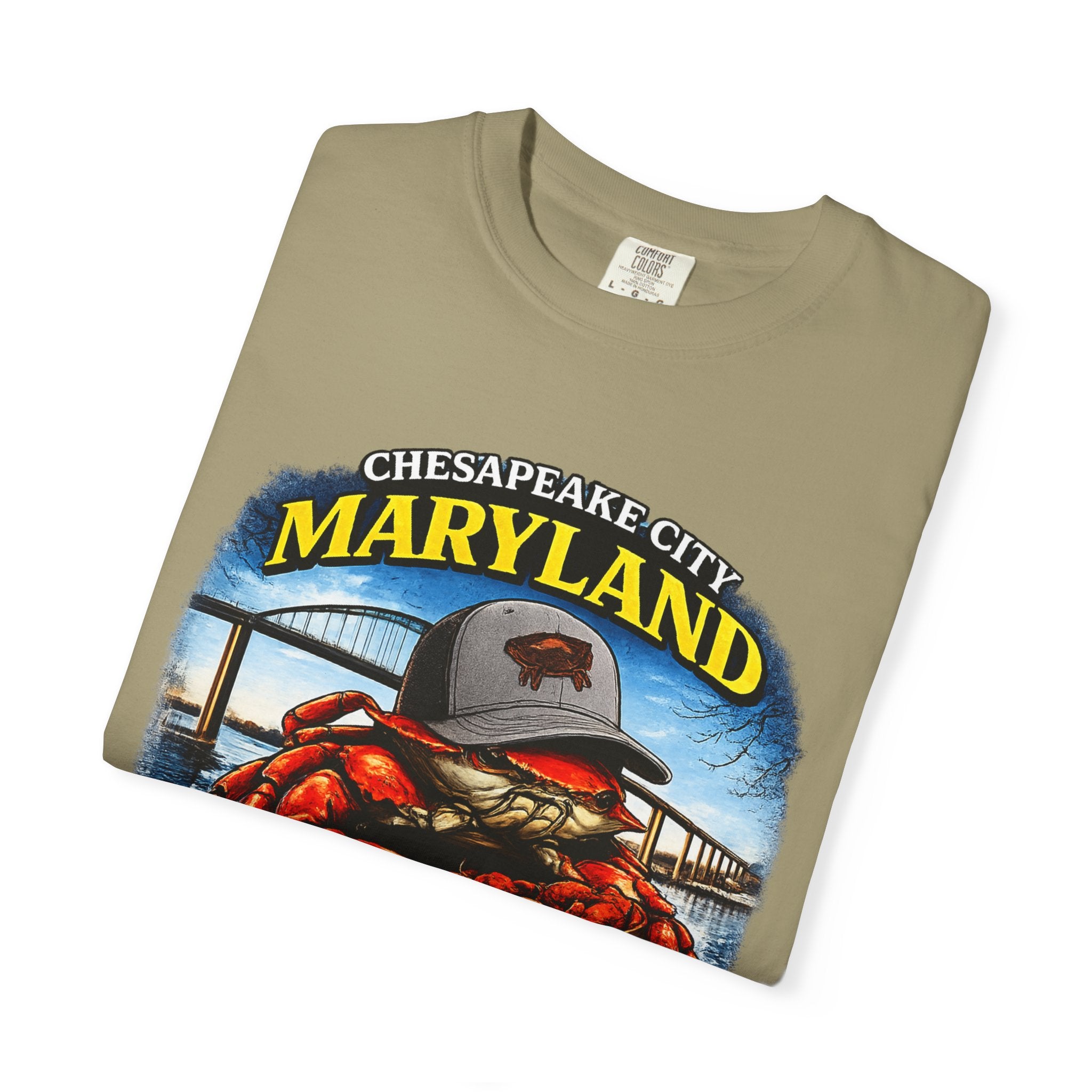 Maryland Crab T-Shirt – Chesapeake 410 Seafood Co. Coastal Tee
