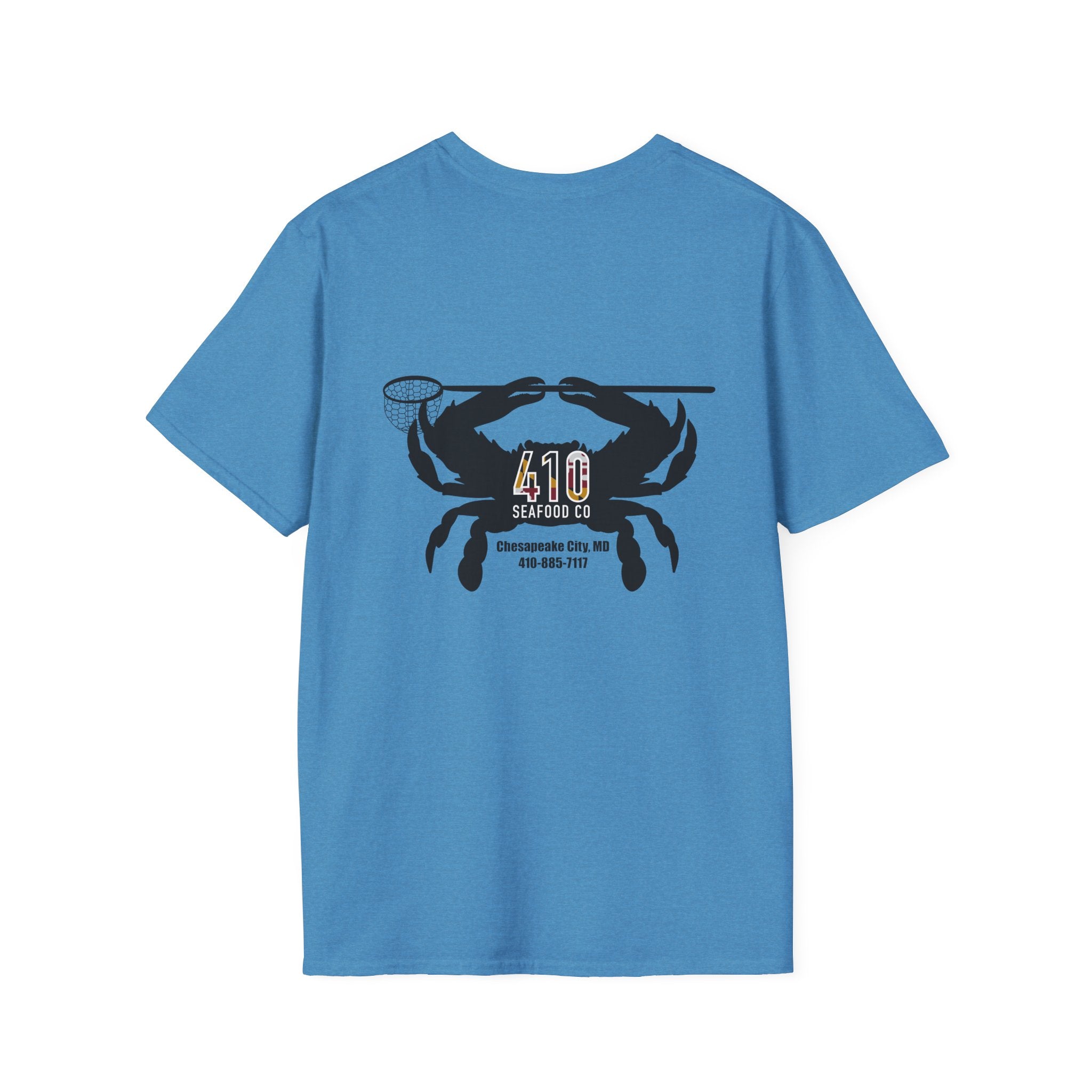 410 Seafood - Basic Logo - Heather Colors