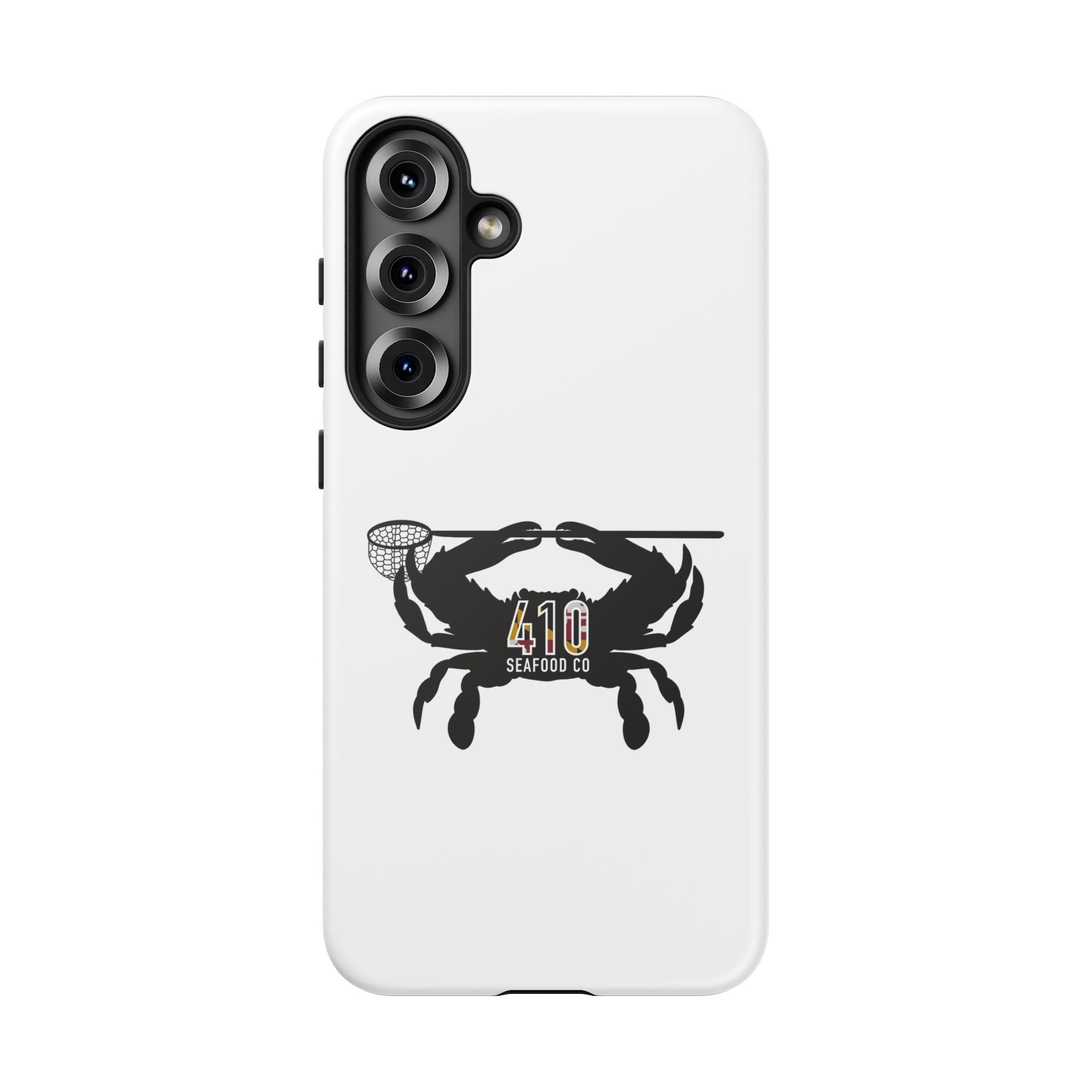Crab Logo Phone Case — 410 Seafood Co. Coastal Protective iPhone Cover