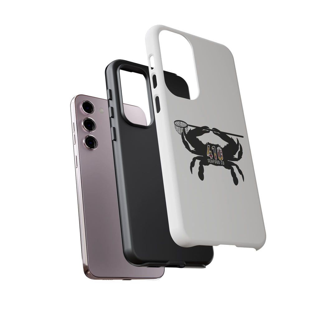 Crab Logo Phone Case — 410 Seafood Co. Coastal Protective iPhone Cover