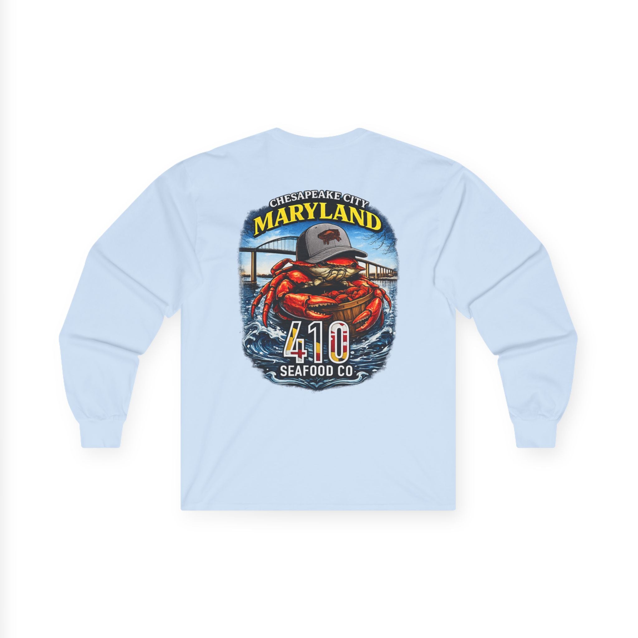 410 Seafood Long Sleeve Tee