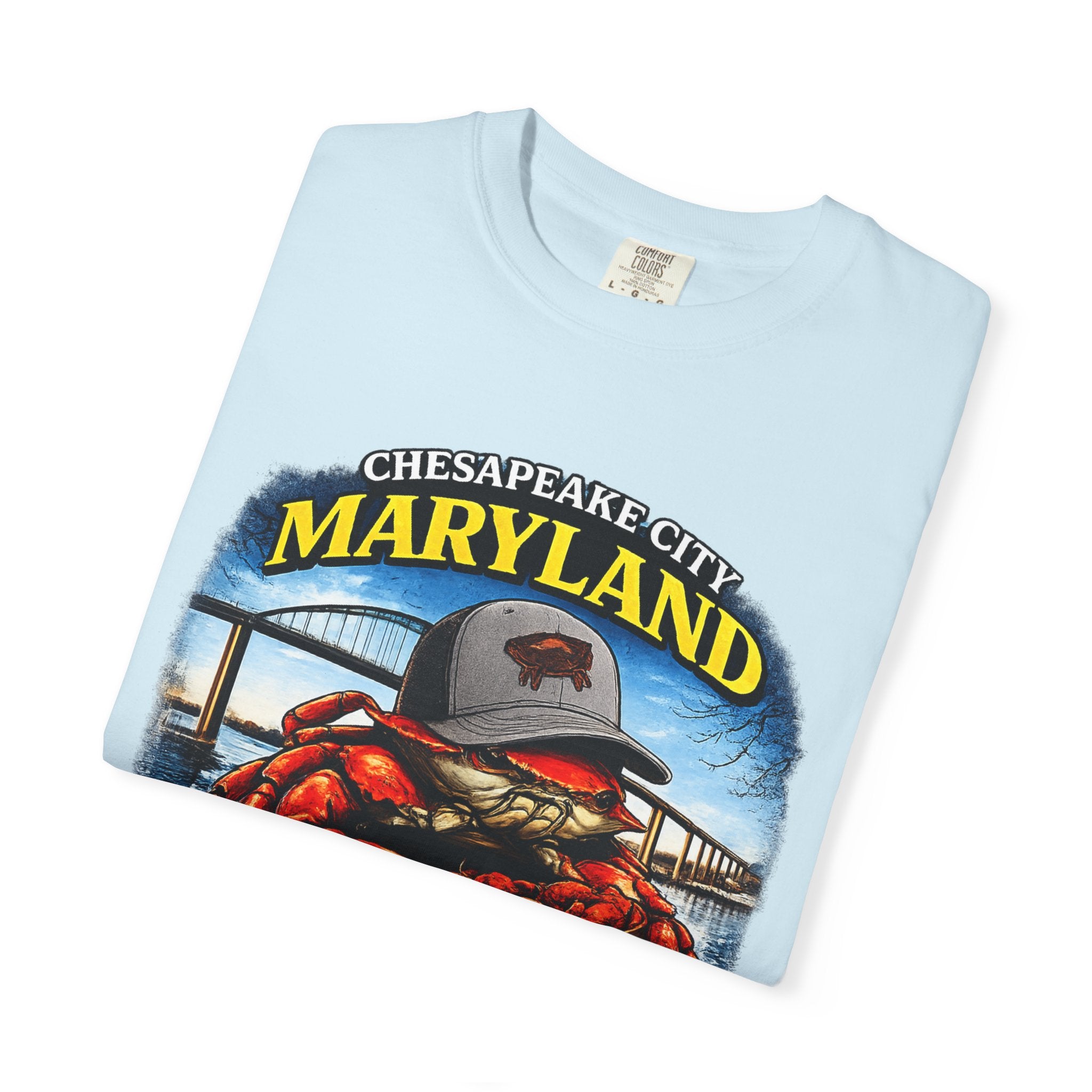 Maryland Crab T-Shirt – Chesapeake 410 Seafood Co. Coastal Tee