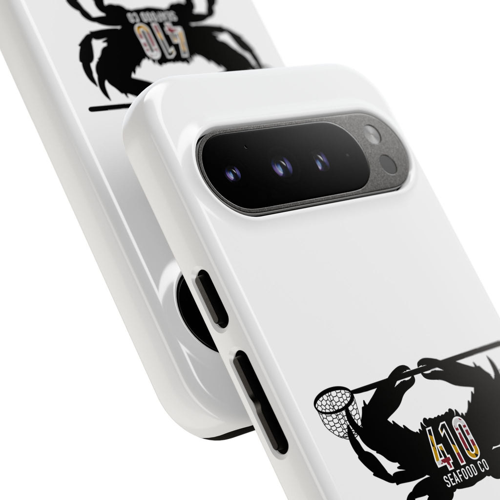 Crab Logo Phone Case — 410 Seafood Co. Coastal Protective iPhone Cover