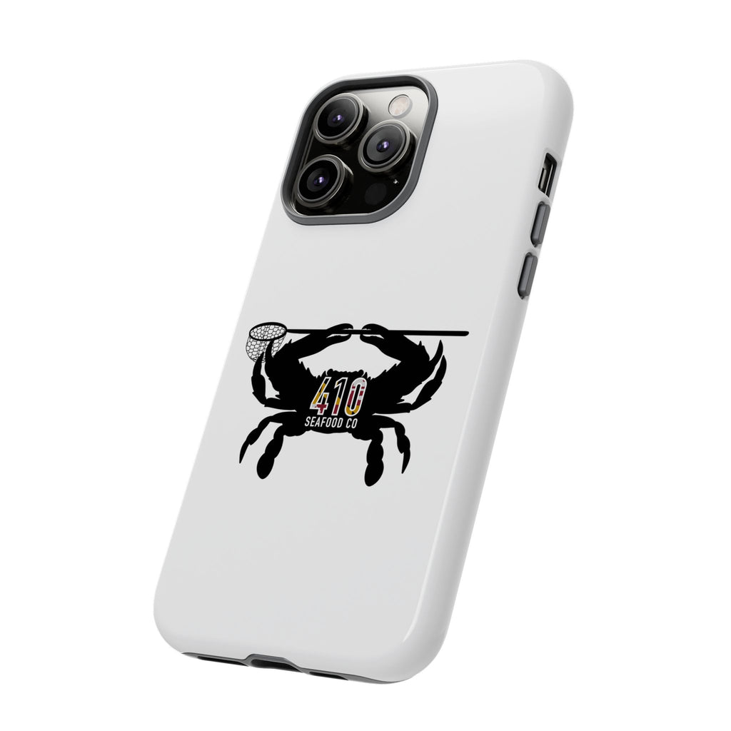 Crab Logo Phone Case — 410 Seafood Co. Coastal Protective iPhone Cover