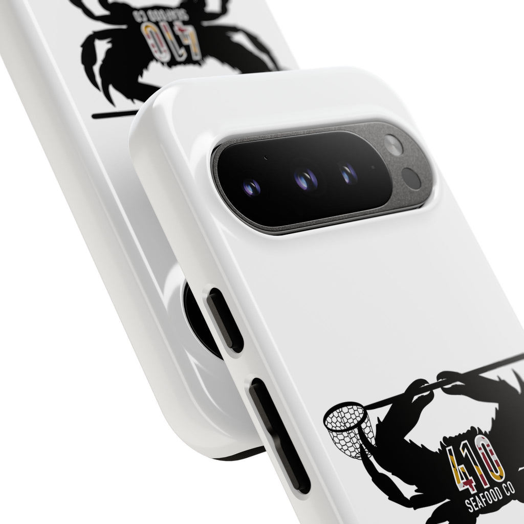 Crab Logo Phone Case — 410 Seafood Co. Coastal Protective iPhone Cover