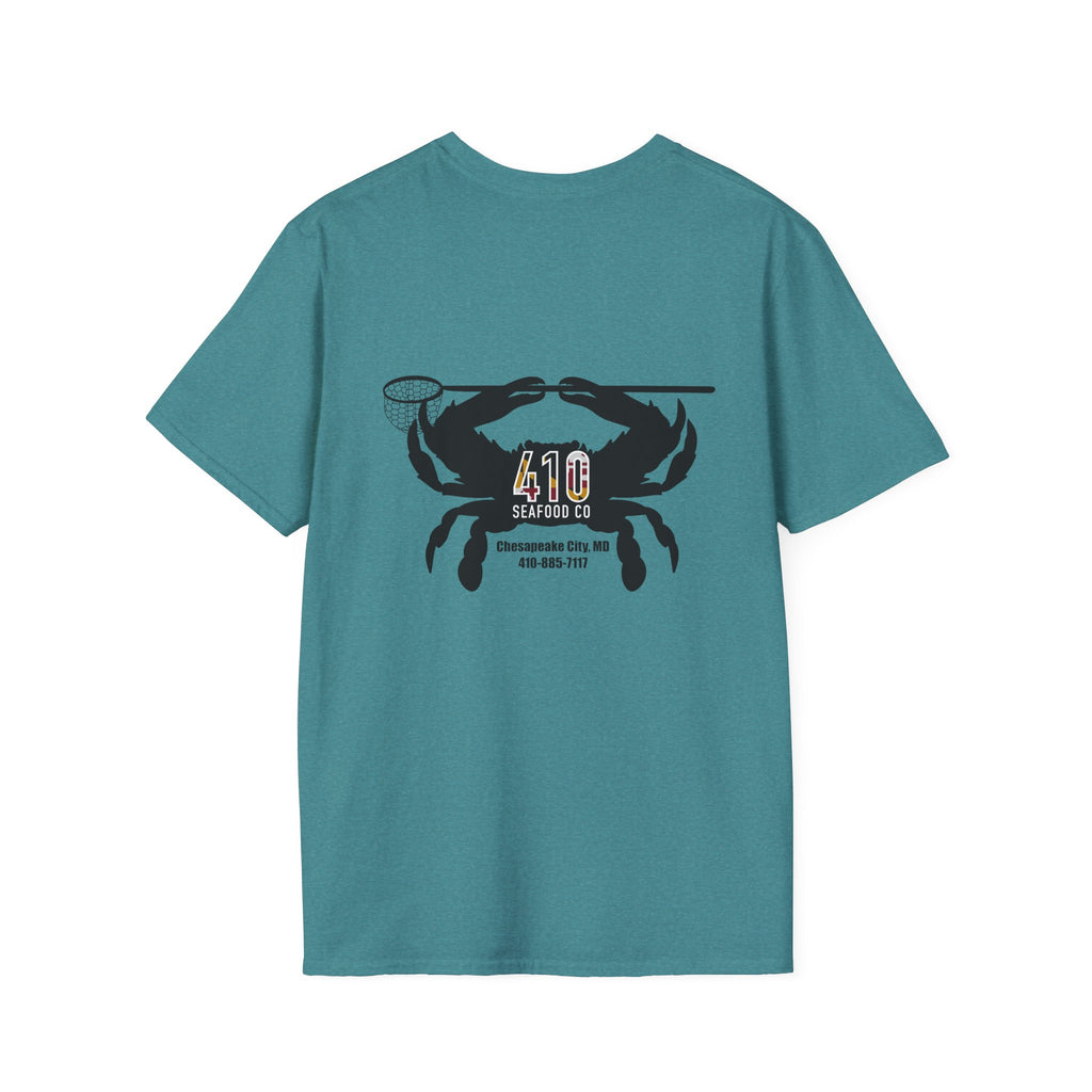 410 Seafood - Basic Logo - Heather Colors