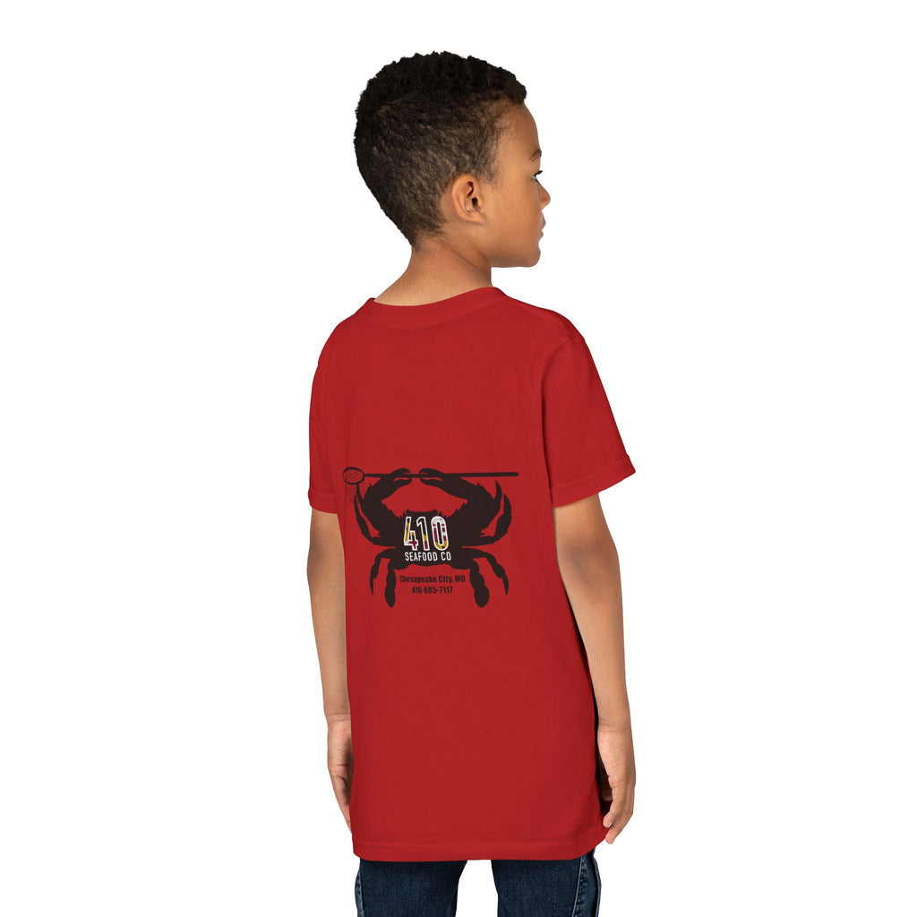 Youth 410 Tee — 410 Seafood Kids Short Sleeve Shirt