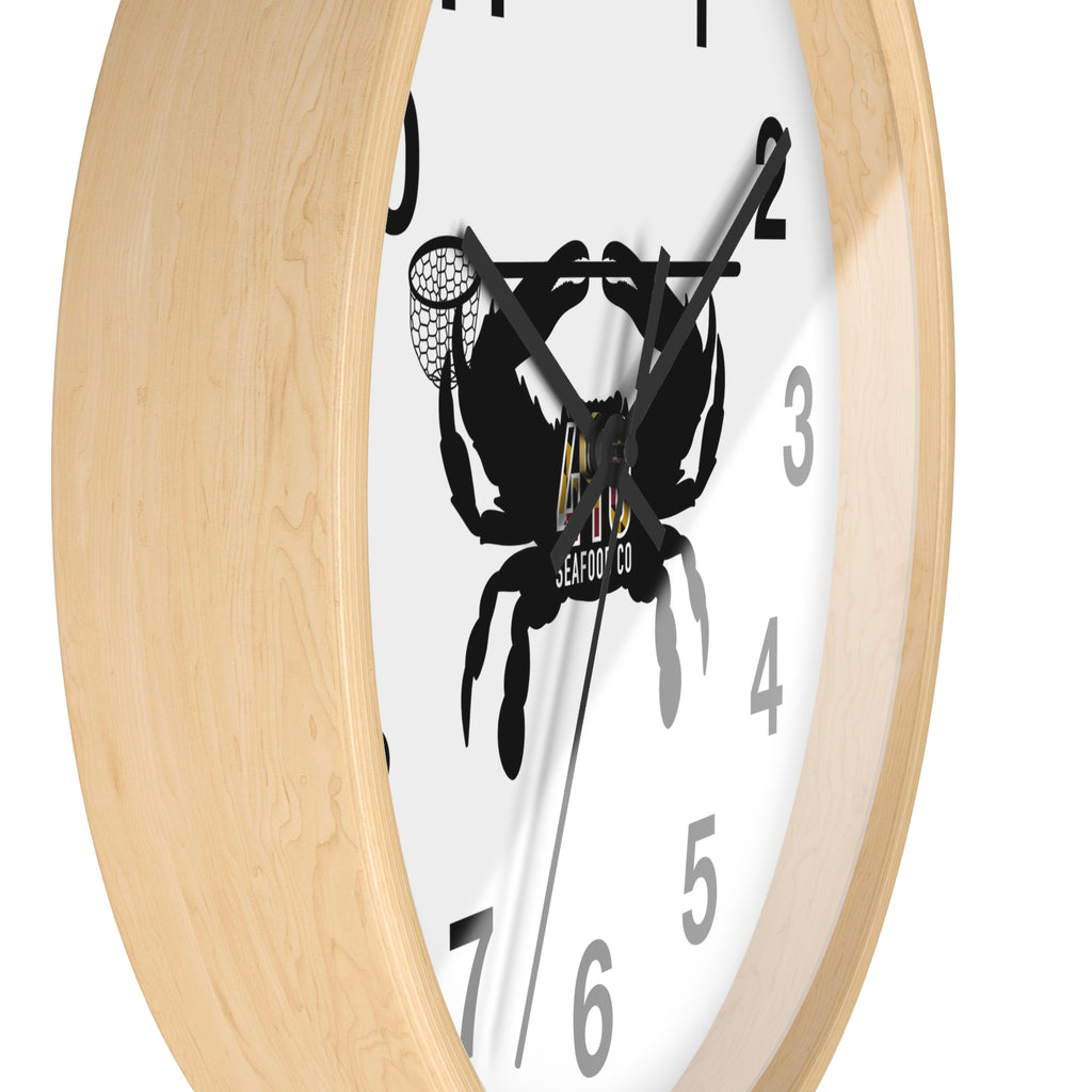 410 Seafood Wall Clock