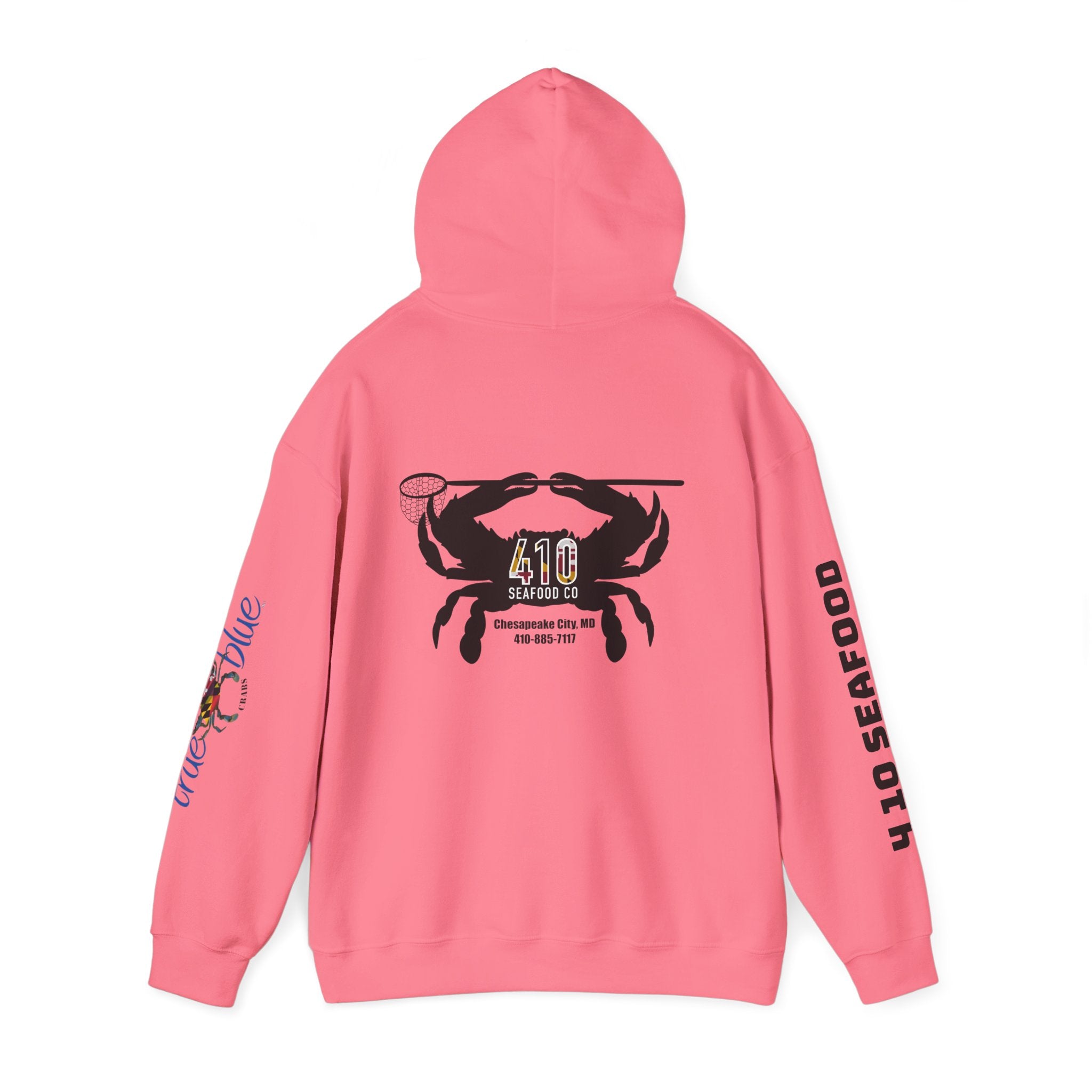 410 Seafood Crab Hoodie — Maryland True Blue