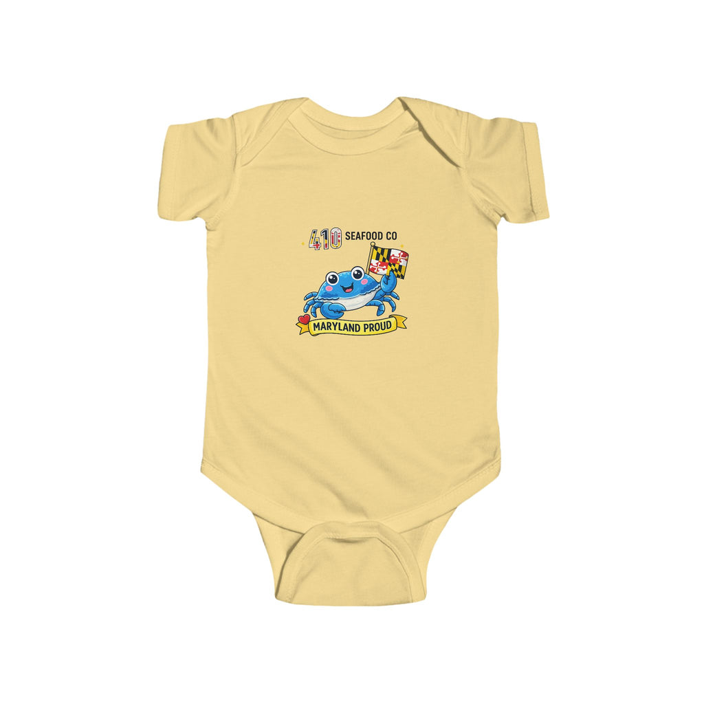 410 Seafood Baby Bodysuit