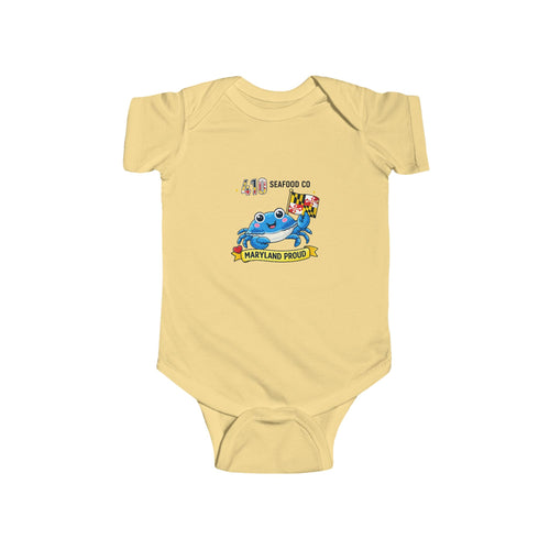 410 Seafood Baby Bodysuit