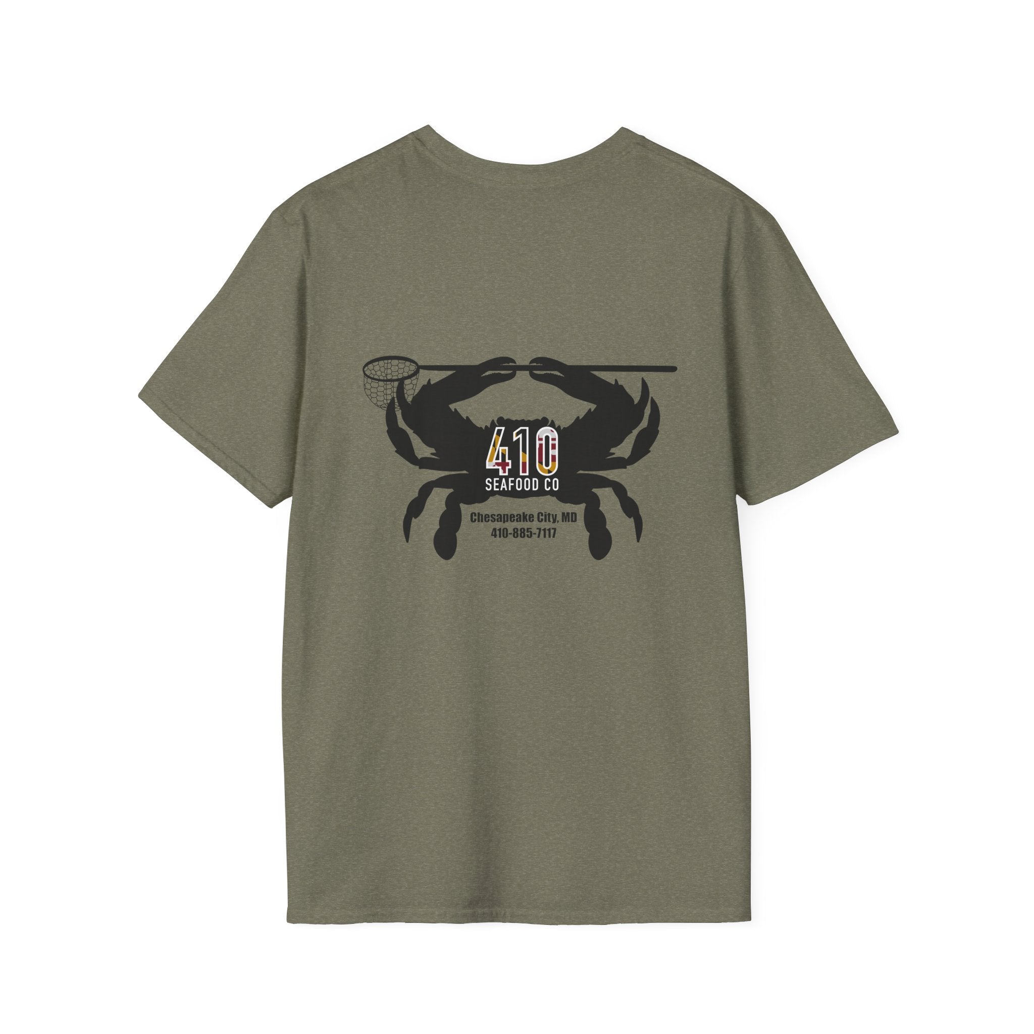 410 Seafood - Basic Logo - Heather Colors
