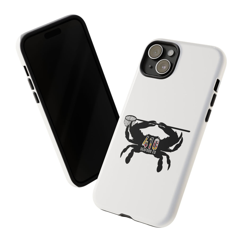 Crab Logo Phone Case — 410 Seafood Co. Coastal Protective iPhone Cover