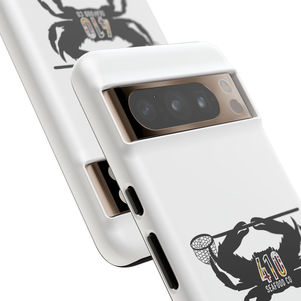 Crab Logo Phone Case — 410 Seafood Co. Coastal Protective iPhone Cover