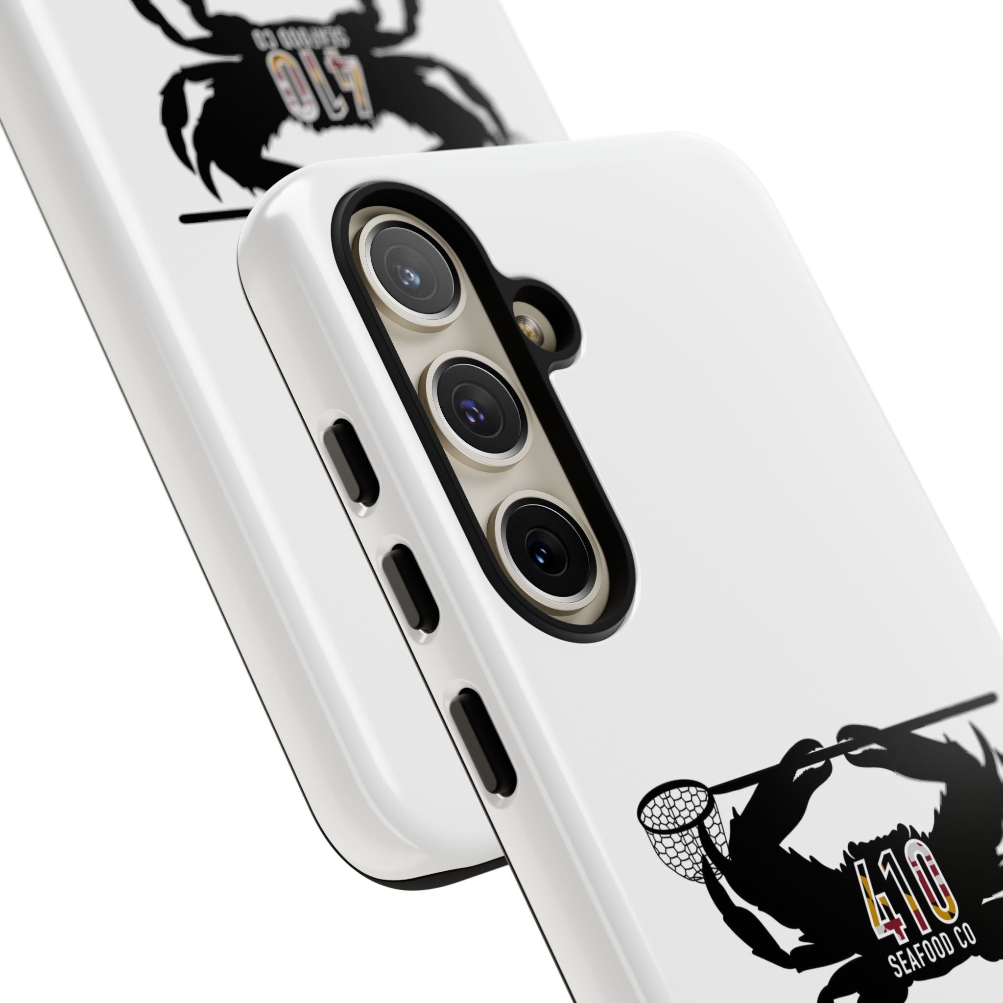 Crab Logo Phone Case — 410 Seafood Co. Coastal Protective iPhone Cover