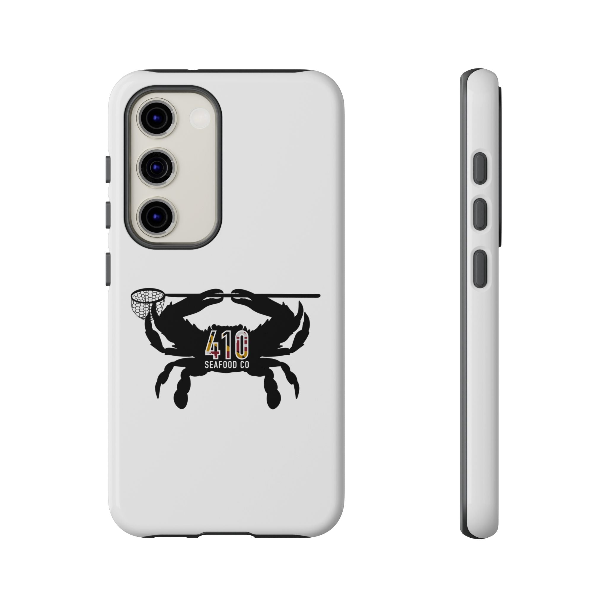 Crab Logo Phone Case — 410 Seafood Co. Coastal Protective iPhone Cover