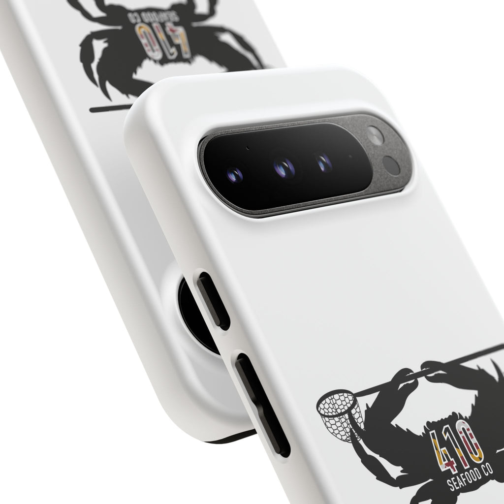 Crab Logo Phone Case — 410 Seafood Co. Coastal Protective iPhone Cover