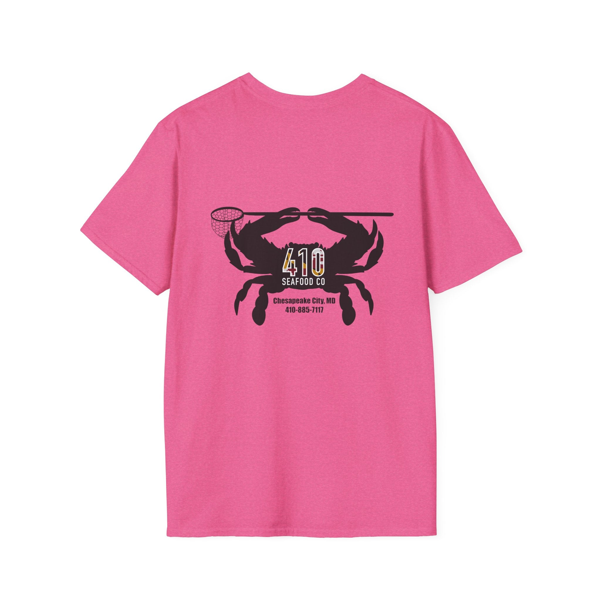 410 Seafood - Basic Logo - Heather Colors