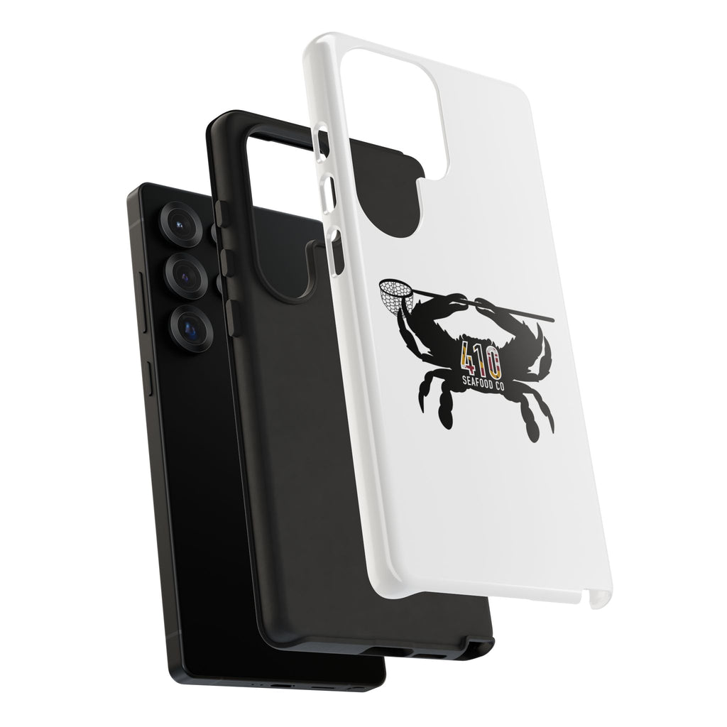 Crab Logo Phone Case — 410 Seafood Co. Coastal Protective iPhone Cover