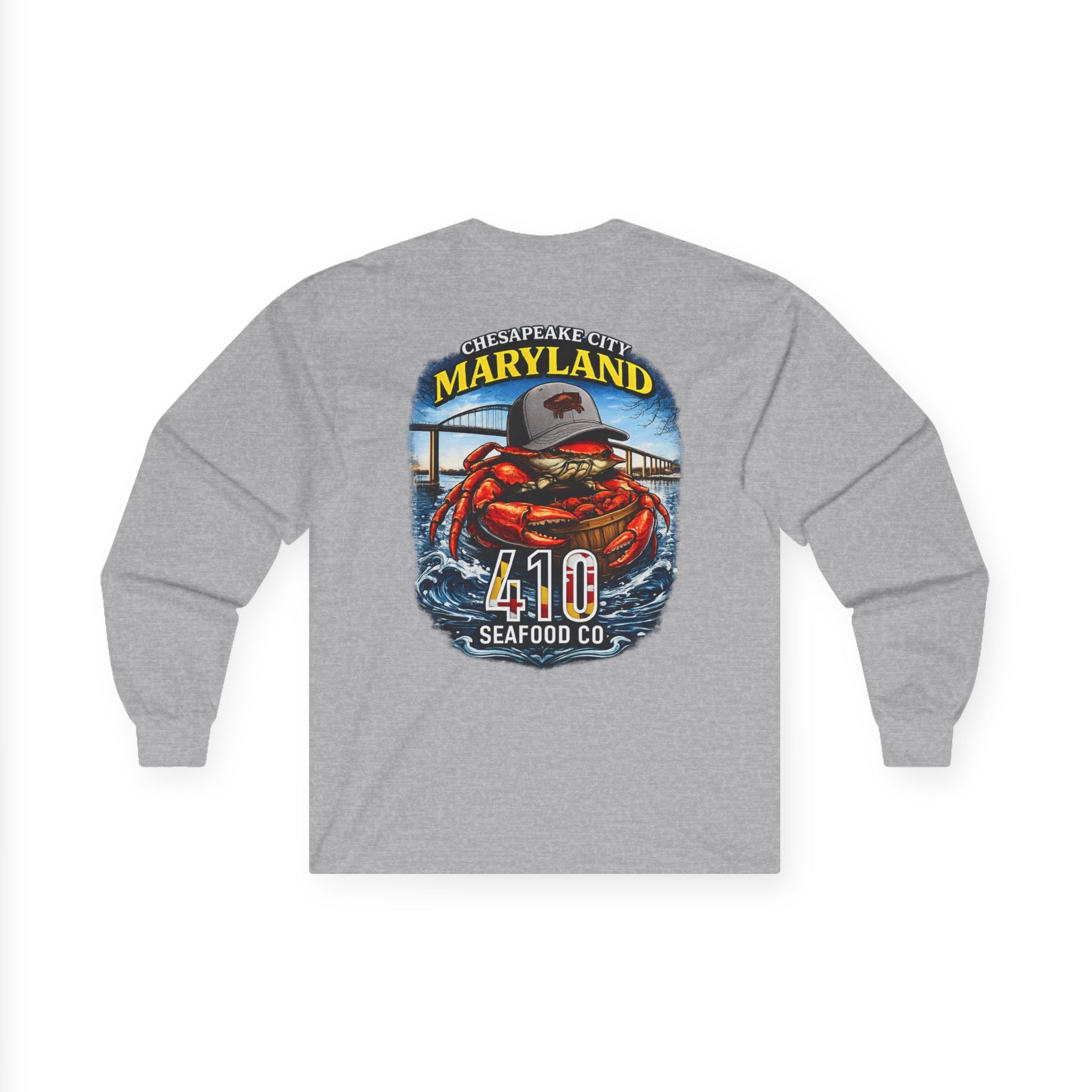 410 Seafood Long Sleeve Tee