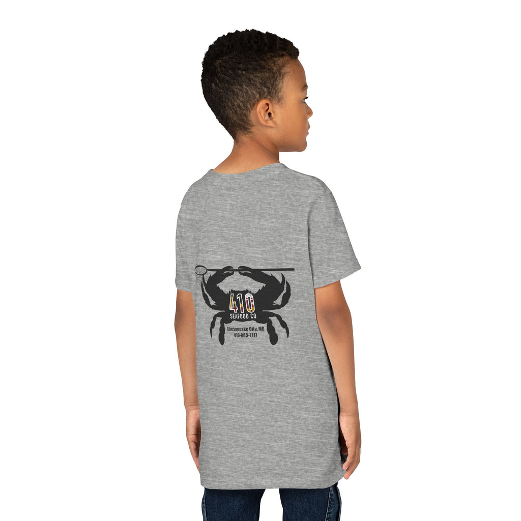 Youth 410 Tee — 410 Seafood Kids Short Sleeve Shirt