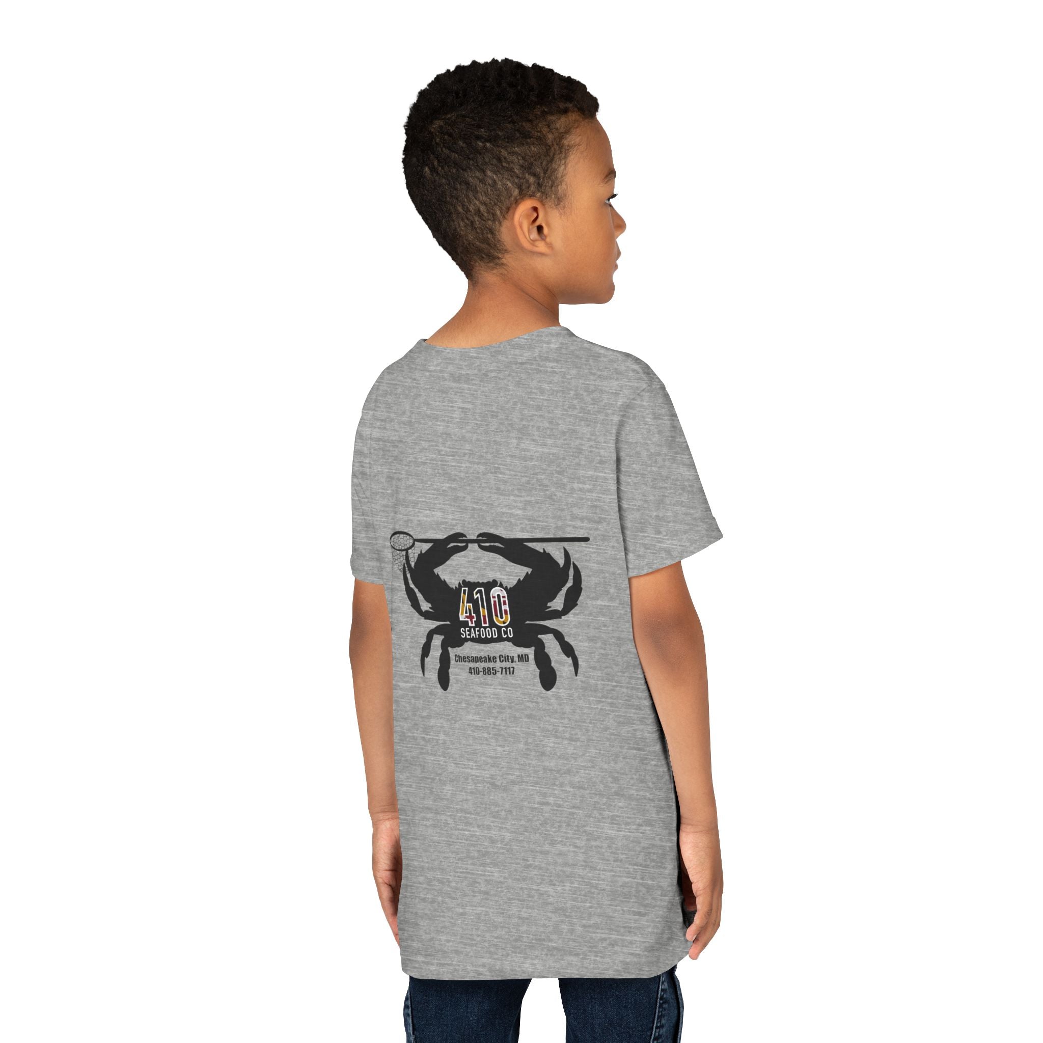 Youth 410 Tee — 410 Seafood Kids Short Sleeve Shirt